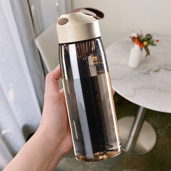 xaoyunyn Leakproof 19oz Sports Water Bottle with Carry Loop,Built In Mixing Grids,Food Grade Safety Material,One Handed Use for Gym,Travel,Office Outdoor Activities