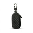 thumbnail image 1 of xaoyunyn Leather Car Key Fob Holder with Zipper and Anti Scratch Protection Universal Key Cover Pouch with Snap Hook for Secure Storage Easy Access, 1 of 2