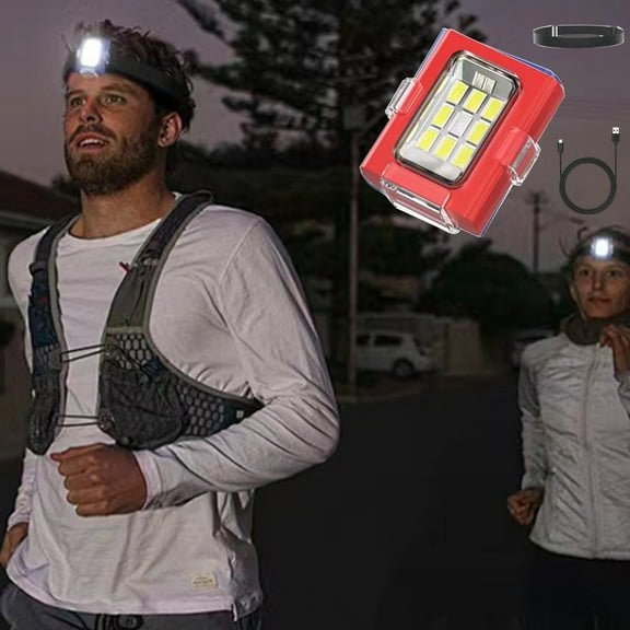xaoyunyn Lightweight Portable Outdoor Headlamp with Charging and Waterproof for Running,Hiking,Camping,Cycling Night Time Activities
