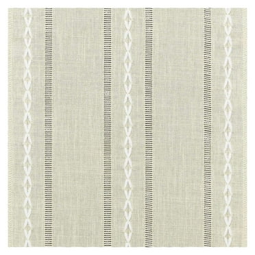 xaoyunyn Linen Table Runner Boho Embroidered Striped Design for Home Decor Multiple Sizes Machine Washable for Casual and Special Dining Events Yellow