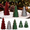 thumbnail image 1 of xaoyunyn Mini Christmas Tree 3 Piece Desktop Decoration Set for Festive Holiday Decor,Suit for Small Spaces,Offices,Parties,and Reusable Display, 1 of 9
