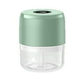 thumbnail image 1 of xaoyunyn Mini Wireless Garlic Mash Machine Rechargeable Food Chopper for Meat,Vegetables Baby Food Stainless Steel Blades,Easy to Clean Kitchen Tool, 1 of 1