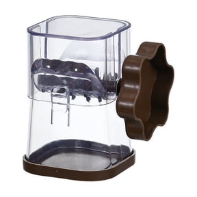 xaoyunyn Multifunctional Manual Nut and Spice Crusher Grinder Easy to Use Hand Crank Tool for Chopping Dried Fruits,Ginger,Garlic Stable ABS Material,Easy to Clean