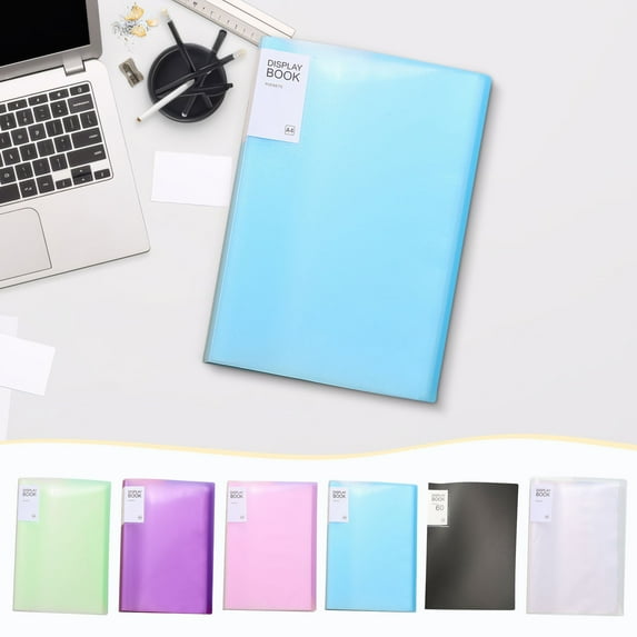 xaoyunyn Rhinestone Arts Storage Binder with 20 Archival Quality Clear Sleeves for Artwork,Documents,Photos Certificates Lightweight and Stable