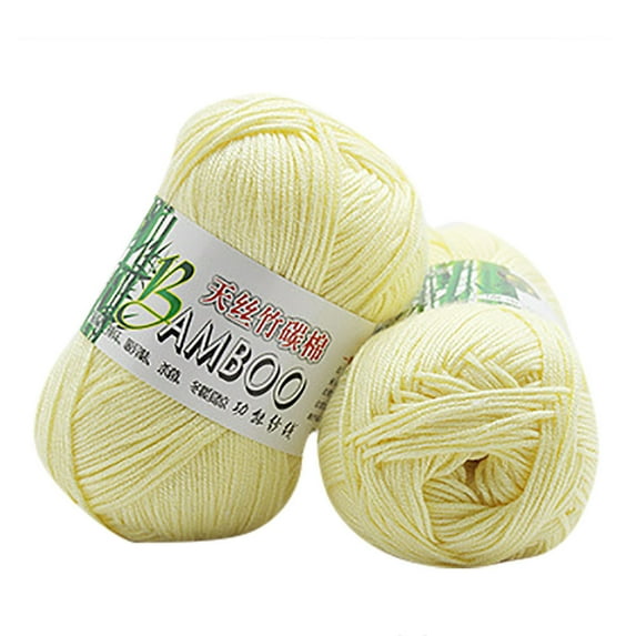 xaoyunyn Soft Cotton Yarn for Baby Knitting and Crochet Suit for Warm and Natural Knitwear Projects 1.76oz Skein 70% Fiber