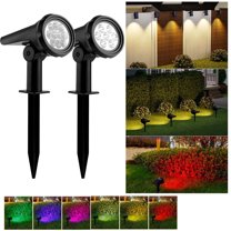xaoyunyn Solar Courtyard Lights Outdoor Waterproof Spotlights Floor Mounted Garden Lights for Trees Home Decorations Pathways with Advanced Solar Charging
