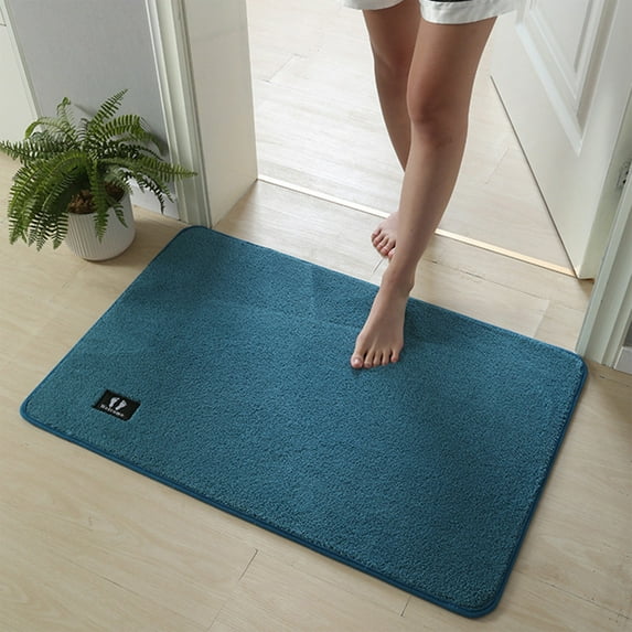 xaoyunyn Super Absorbent Non slip Rubber Backing Floor Mat for Entryways,Bathrooms Kitchens Soft,Washable Quick Drying Carpet Rug