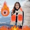 thumbnail image 1 of xaoyunyn USB Heated Scarf with Three Temperature Settings Neck Protector and Windproof Design for Ultimate Warmth and Comfort during Cold Weather Activities, 1 of 6
