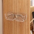 thumbnail image 1 of xaoyunyn Wall Mounted Sunglasses Holder with Easy Adhesive Installation,Versatile for Bedside,Bathroom Doorway Storage,No Drill Needed,Easy to Clean Plastic, 1 of 2