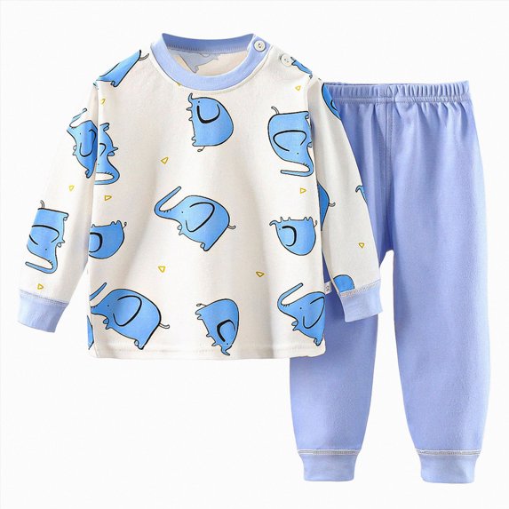 xaweyi Fall Outfit for Toddler Boy Girl Long Sleeve Sweatshirt Pant Sets Winter Pullover Clothes