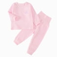 thumbnail image 1 of xaweyi Fall Outfits for Toddler Girl Boy Long Sleeve Top and Long Pants Set Toddler Sweatsuits,Sizes 2-3 Years, 1 of 9
