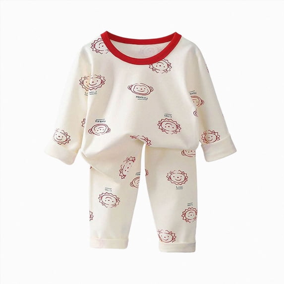xaweyi Toddler Baby Boy Fall Outfit Long Sleeve Sweatshirt Stretch Pants Set Cute Kids Winter Clothes,Sizes 12-18 Months