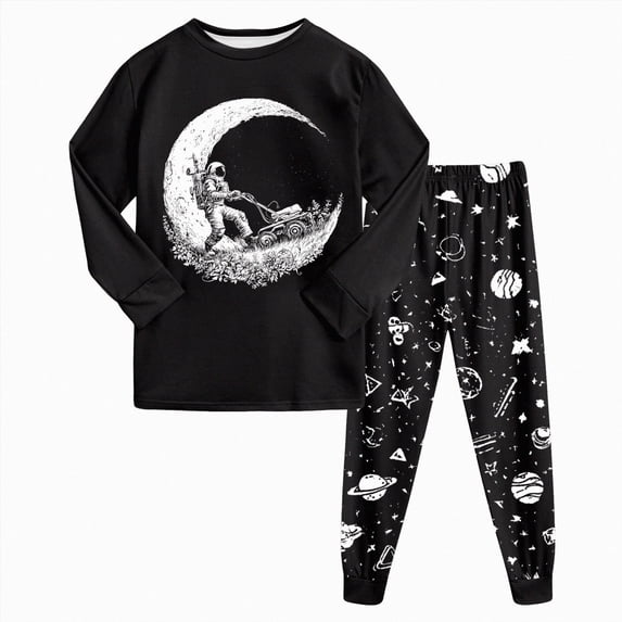 xaweyi Toddler Baby Boy Fall Winter Outfit Long Sleeve Sweatshirts Stretch Jogger Pants Newborn Clothes Set,Sizes 6-7 Years