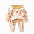 thumbnail image 1 of xaweyi Toddler Kids Baby Boy Fall Outfits 1T 2T 3T 4T 5T Long Sleeve Tops Pants Winter Clothes Sets,Sizes 18-24 Months, 1 of 4