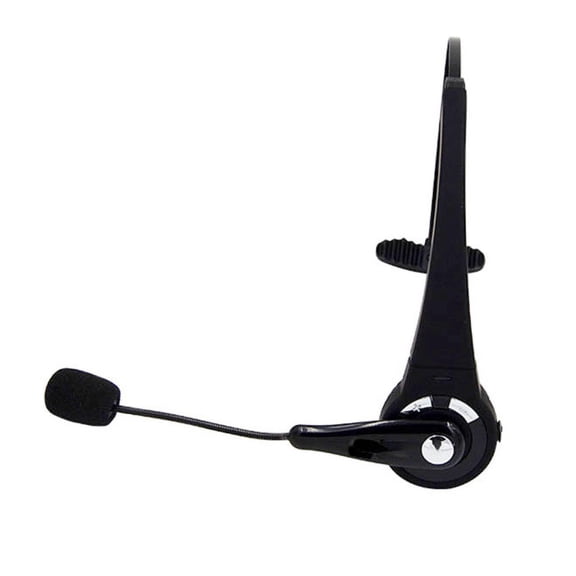 xeoereki Over-Ear Wireless Bluetooth-compatible Hands-free Call Headset Headphone for PS3 Phone Black