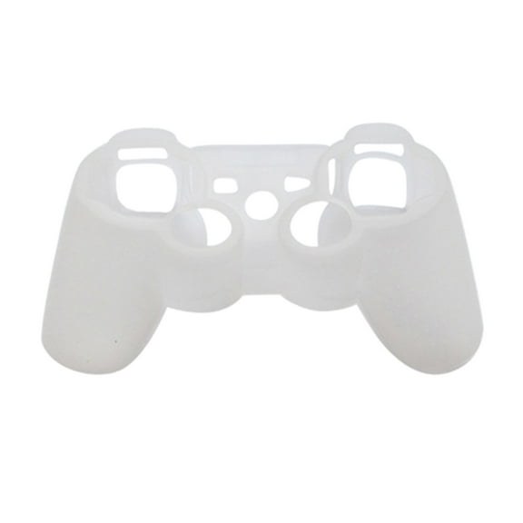 xeoereki Silicone Protective Skin Cover Case for Playstation 3 Controller Gamepad White