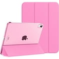 thumbnail image 1 of xfor iPad (A16) 11th Generation Case 11 Inch 2025, iPad 10th Generation Case 10.9 Inch 2022, Slim Stand Hard PC Translucent Back Shell Smart Cover, Support Touch ID, Auto Wake/Sleep, Peony, 1 of 16