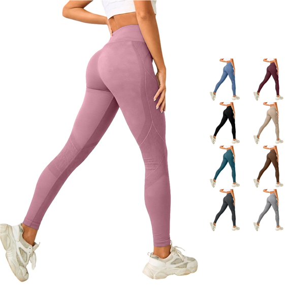 xfsWaSs High Waisted Leggings for Women Soft Active Workout Yoga Pants Slim Fit Stretchy Athletic Gym Leggings for Running & Daily Wear