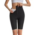 thumbnail image 1 of xfsWaSs Women's Yoga Shorts Shapewear Tummy Control Shorts for Women High Waisted Body Shaper Shorts Breathable Slim Fit Workout Shorts, 1 of 4