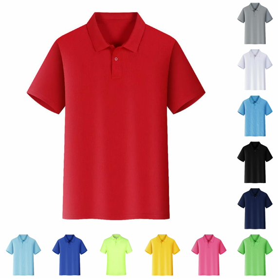 xfsWaSs Womens Polo Shirts Summer Short Sleeve Button-Up Collared Tops Breathable Fashion Business Work Shirt Solid Color Golf T-Shirts