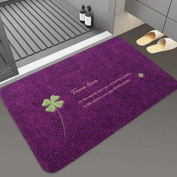 xgfhyjeh Bath Rugs Waterproof Portable Traditional Washable Washable Rectangular Bath Mats For Adult Child