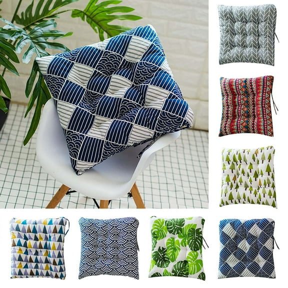 xgfhyjeh Chair Cuhsion, Clearance Seat Cushion Pad for Office, Outdoor Patio, Dining, Kitchen, Rocking, Desk, Computer Chairs,45x45cm, cotton
