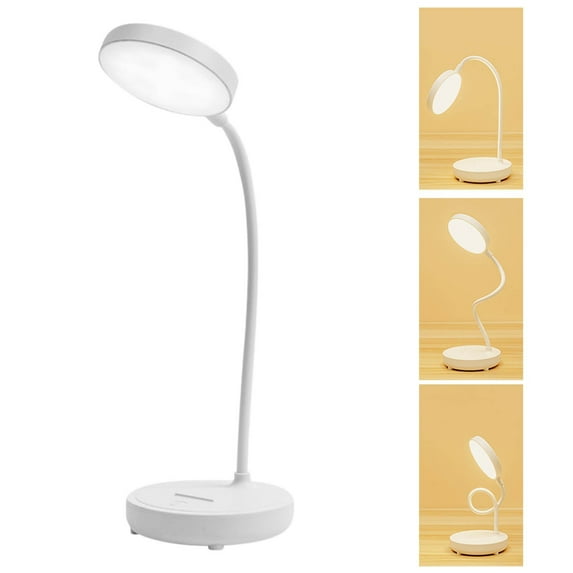 xgfhyjeh Led Desk Lamps for Home office, Modern Small Adjustable Book Reading Light for College Dorm Room