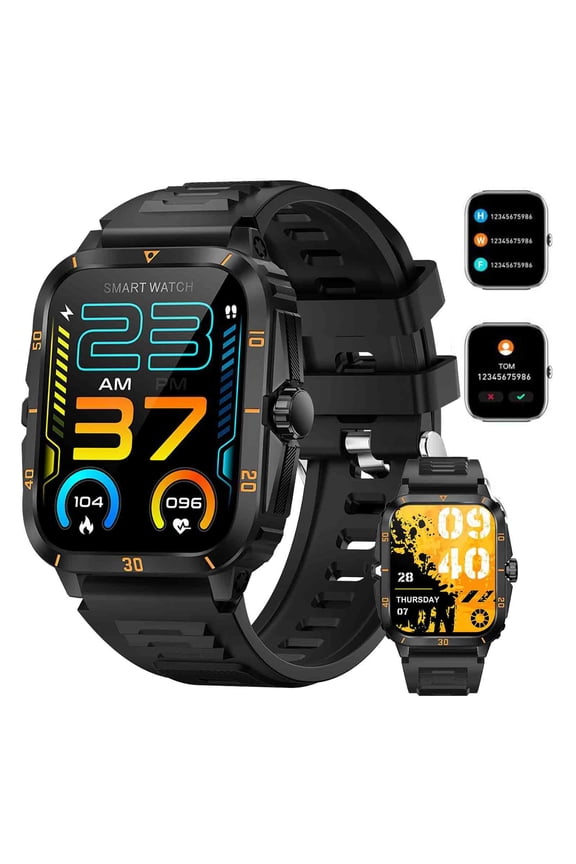 Smart Watch for Android Phones, Bluetooth Waterproof Touchs Screen Sports Smart Watches for Women Men