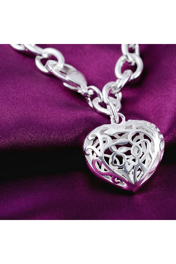 xiangDd Bangle Chain Bracelet New Women Jewelry Sterling Silver Charm