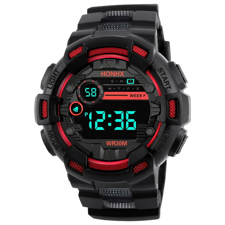 xiangDd HONHX Six Styles Of Cool Sports Electronic Watches With Four Buttons Walmart