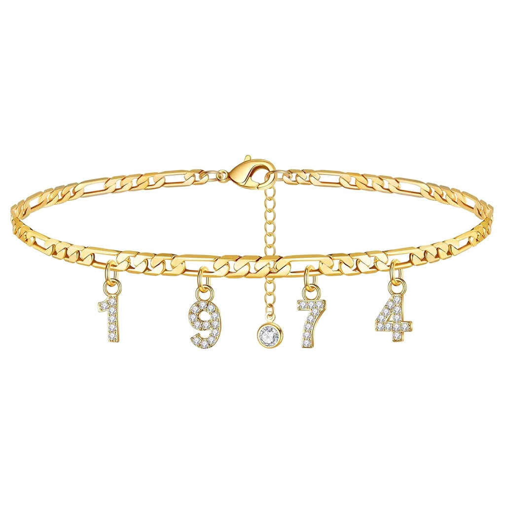 Birth sale year anklets