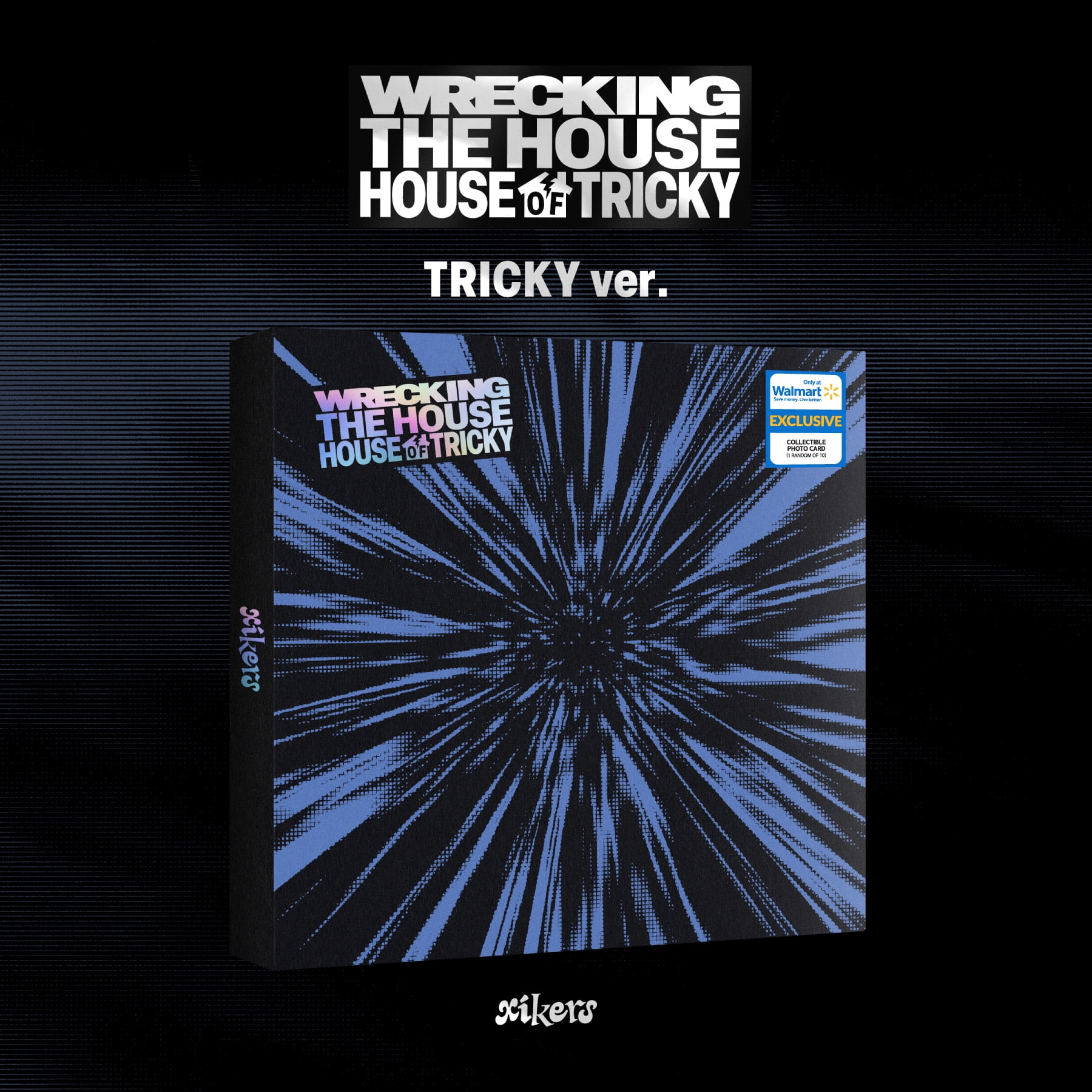 Xikers - HOUSE OF TRICKY: WRECKING THE HOUSE (TRICKY Ver.) (Walmart Exclusive) - Music & Performance - CD [Exclusive]