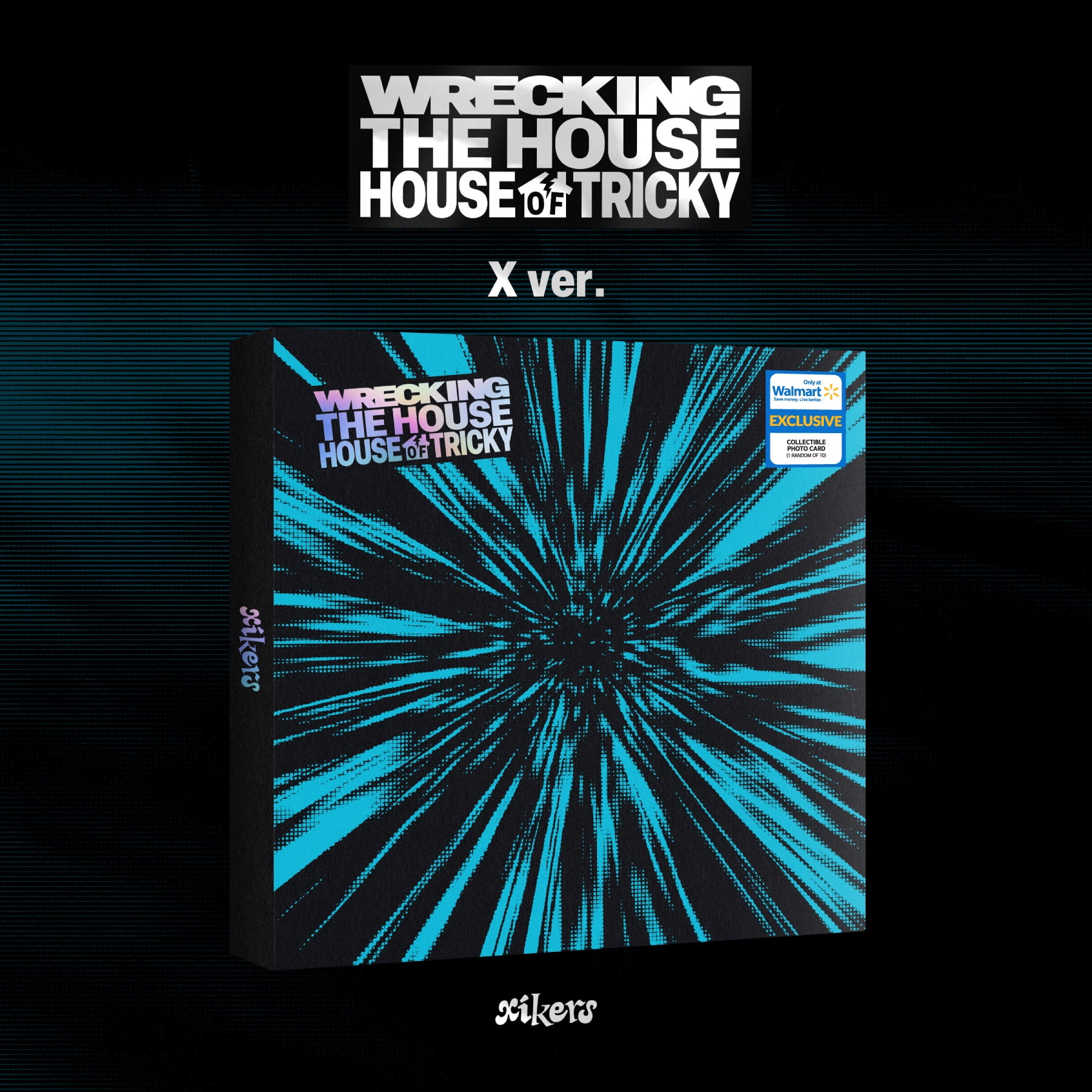 Xikers - HOUSE OF TRICKY: WRECKING THE HOUSE (X Ver.) (Walmart Exclusive) - Music & Performance - CD [Exclusive]