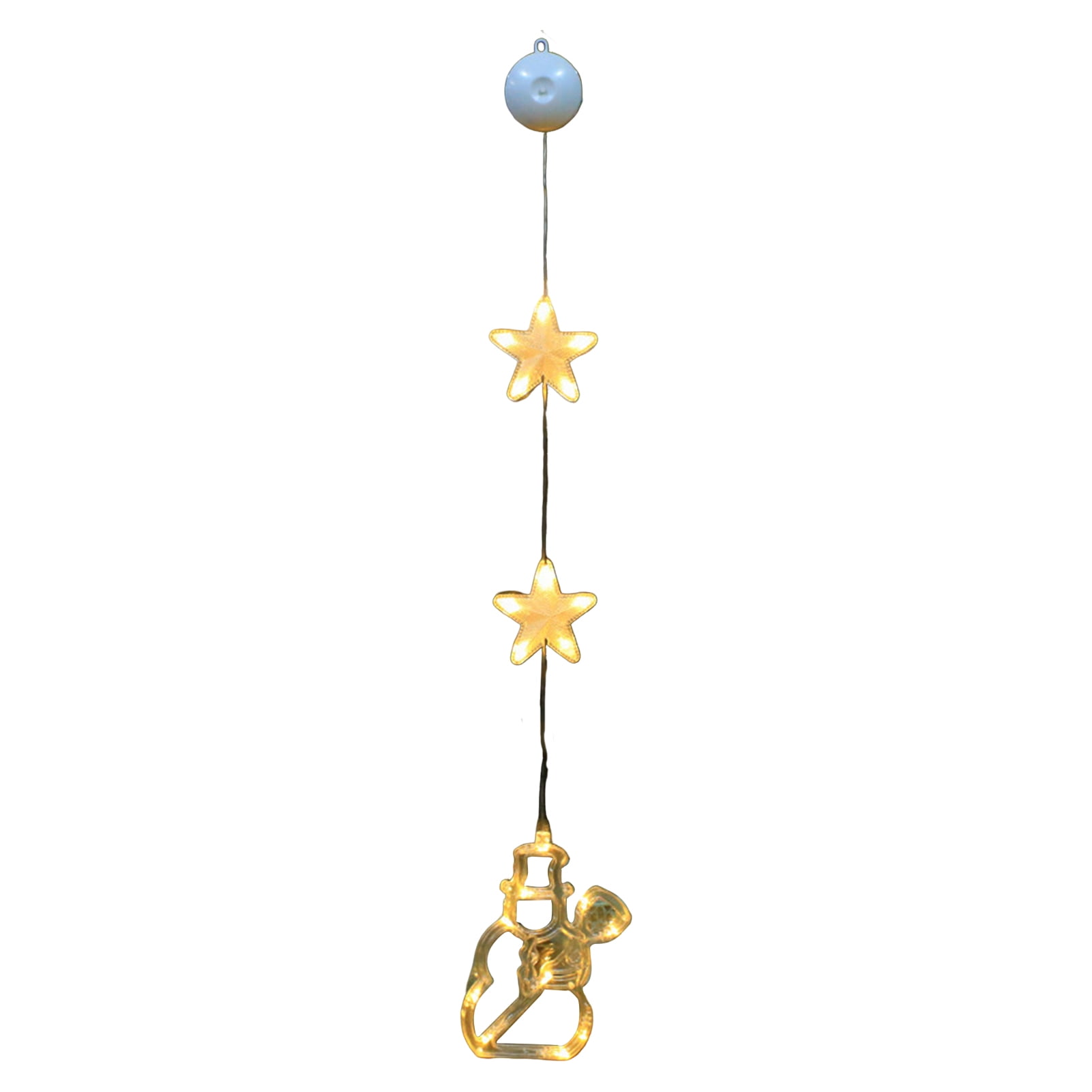 xinRui Christmas Window Light with Suction Cup Battery Operated Elk