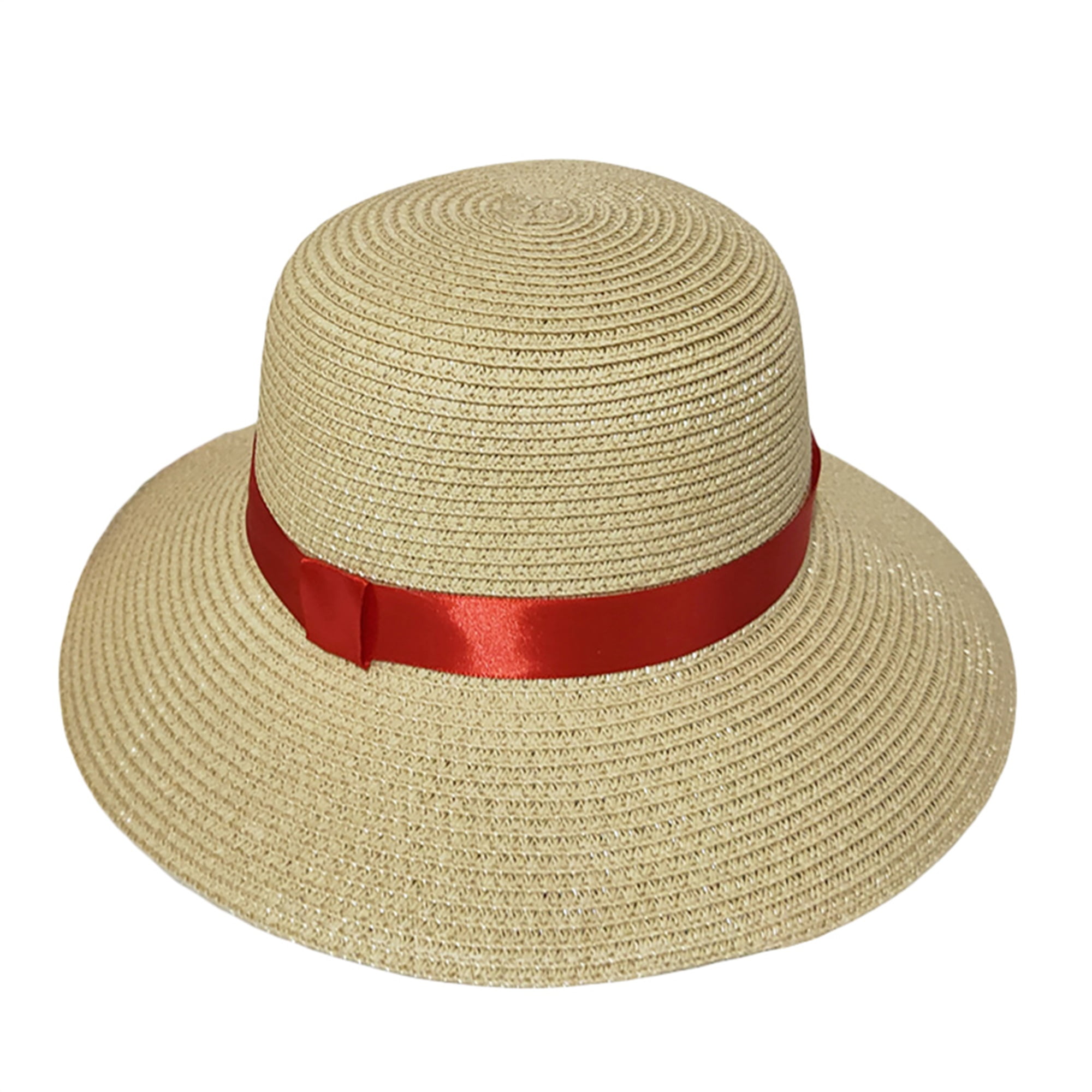 xingqing One Piece Straw Hat, Luffy Straw Hat with String One Piece Hat Sun  Hat for Adult Kids Beige 31cm 