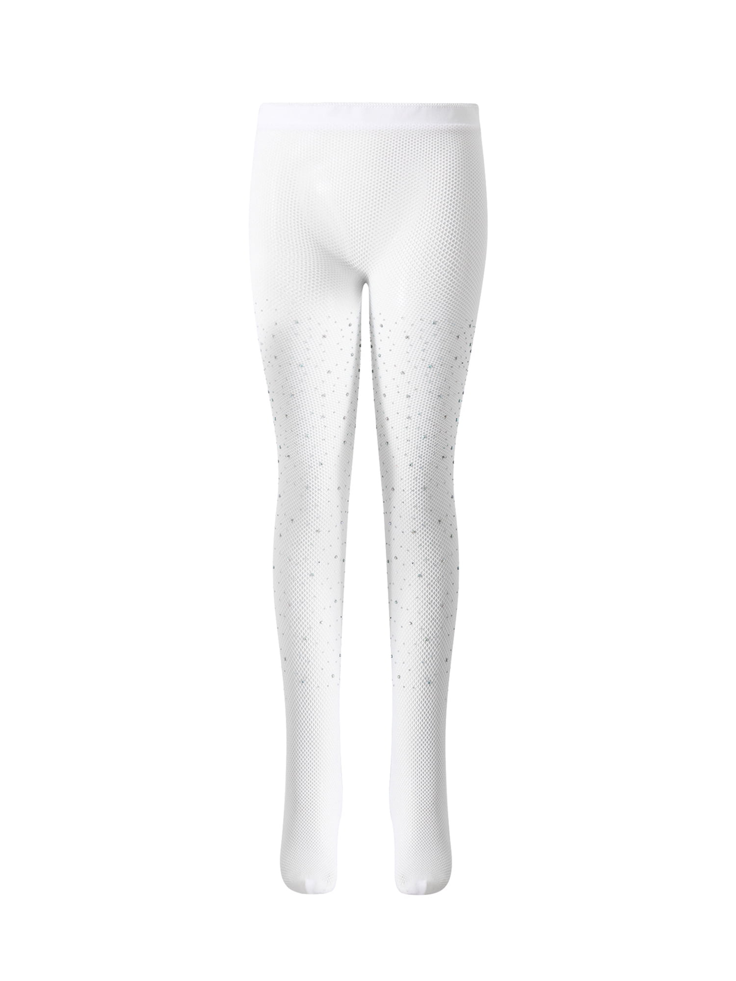 White sparkly tights cheap