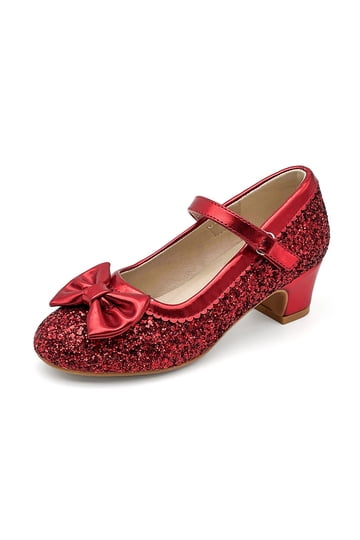 Little Girl Red Dress Shoes for Special Occasions