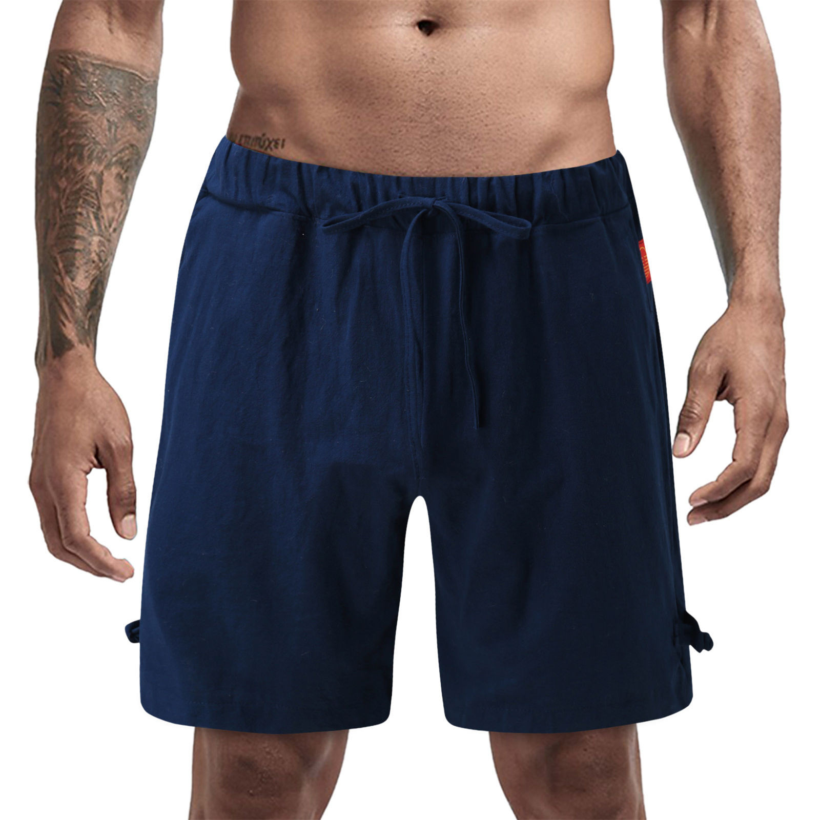 xinqinghao men pants for hot weather men summer solid color sports