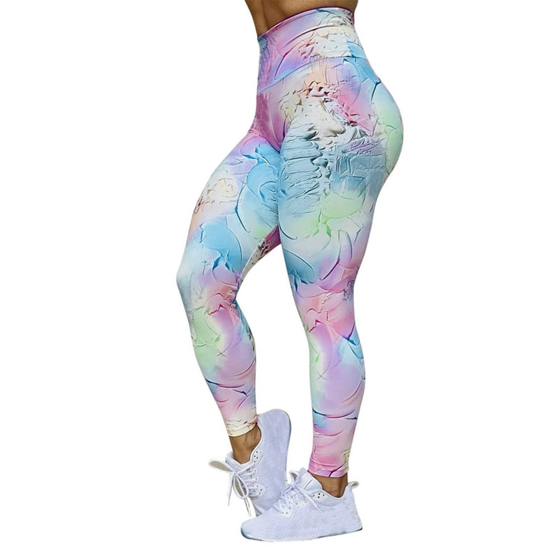 xinqinghao plus size yoga pants for women women's fashion printed workout  leggings fitness sports gym running yoga pants wide leg yoga pants  polyester