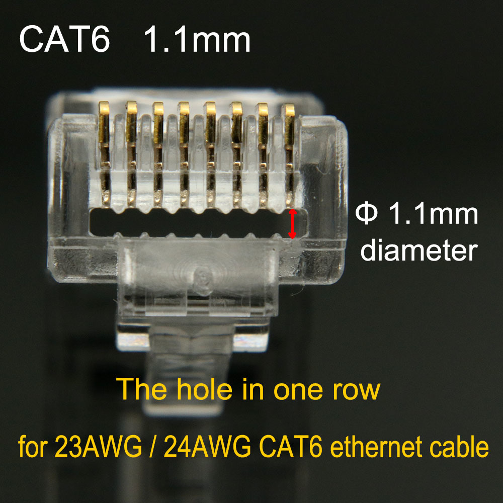 xintylink rj45 connector cat6 cable plug cat5e rg45 network