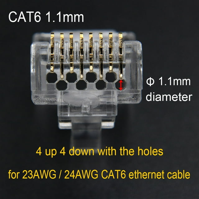 xintylink rj45 connector cat6 cable plug cat5e rg45 network