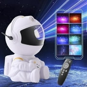 xixia Color Changing Starry Star Astronaut LED Night Light