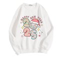 thumbnail image 1 of xixinqiwan New Years Eve Tops for Women,Women New Years Party Sweatshirt Merry Christmas Holiday Long Sleeve Pullover Tops, 1 of 5