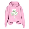 thumbnail image 1 of xixinqiwan Women's Plus Size St. Patrick's Day Hoodies,Women Long Sleeve Pullover Hooded Sweatshirt Fleece Sweaters Festival Holiday Tops, 1 of 6