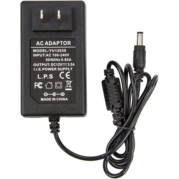 xixishop 12V 3.5A Power Supply Adapter 3.5Amp 42W 3500mA for Netgear Nighthawk Router R6700 R7000 WiFi System AC3000 AC2200 RBK53 RBK43 RBK20, Wireless-AC Wireless-N Access Points Power Cord