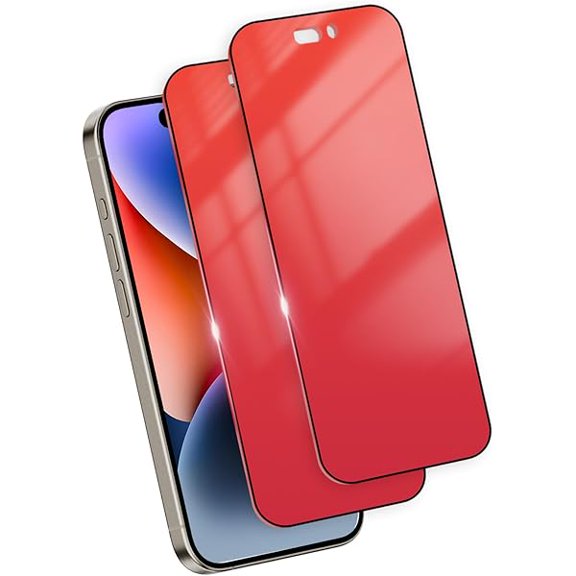 xixishop 2 Pack Gradient For iPhone 14/13 Pro/13 Privacy Screen Protector (NOT Glass) for iPhone14 Anti-Blue Light, Anti-Spy Soft Film Anti-Fingerprint PET, Eye Protection (6.1inch)