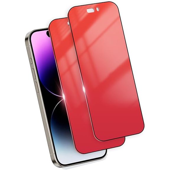 xixishop 2 Pack Gradient for iPhone 14 Pro Max Privacy Screen Protector (NOT Glass) for iPhone 14 ProMax Anti-Blue Light, Anti-Fingerprint Soft Film Anti-Spy PET, Eye Protection (6.7inch)