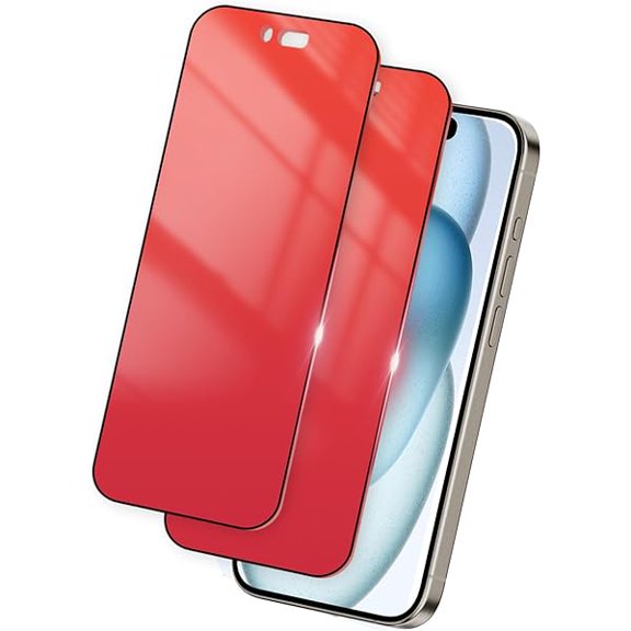 xixishop 2 Pack Gradient for iPhone 15 Plus/14 Pro Max Privacy Screen Protector (NOT Glass) for 14 ProMax, Anti-Fingerprint Soft Film Anti-Spy PET, Eye Protection (6.7inch)