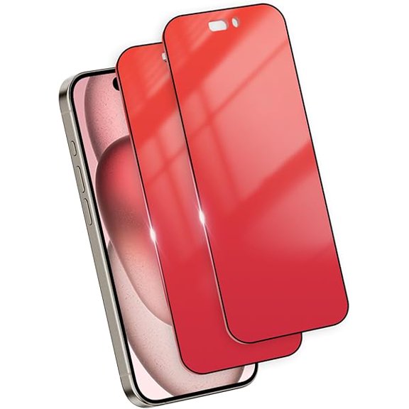 xixishop 2 Pack Gradient for iPhone 15 Pro Max Privacy Screen Protector (NOT Glass) for iPhone 15 ProMax Anti-Blue Light, Anti-Fingerprint Soft Film Anti-Spy PET, Eye Protection (6.7inch)