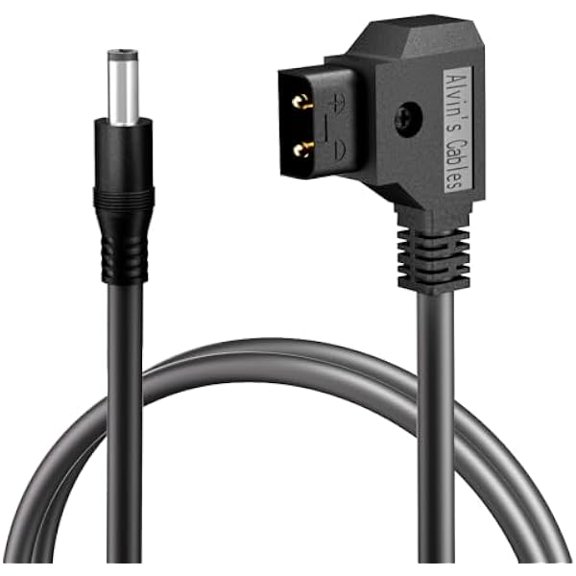 xixishop D-tap to DC Power Cable for Canon C70, Atomos Shogun, SmallHD Indie 7 Monitor, Blackmagic Video Assist, 12V 5.5mm2.1mm DC Cable 60cm| 23.6in